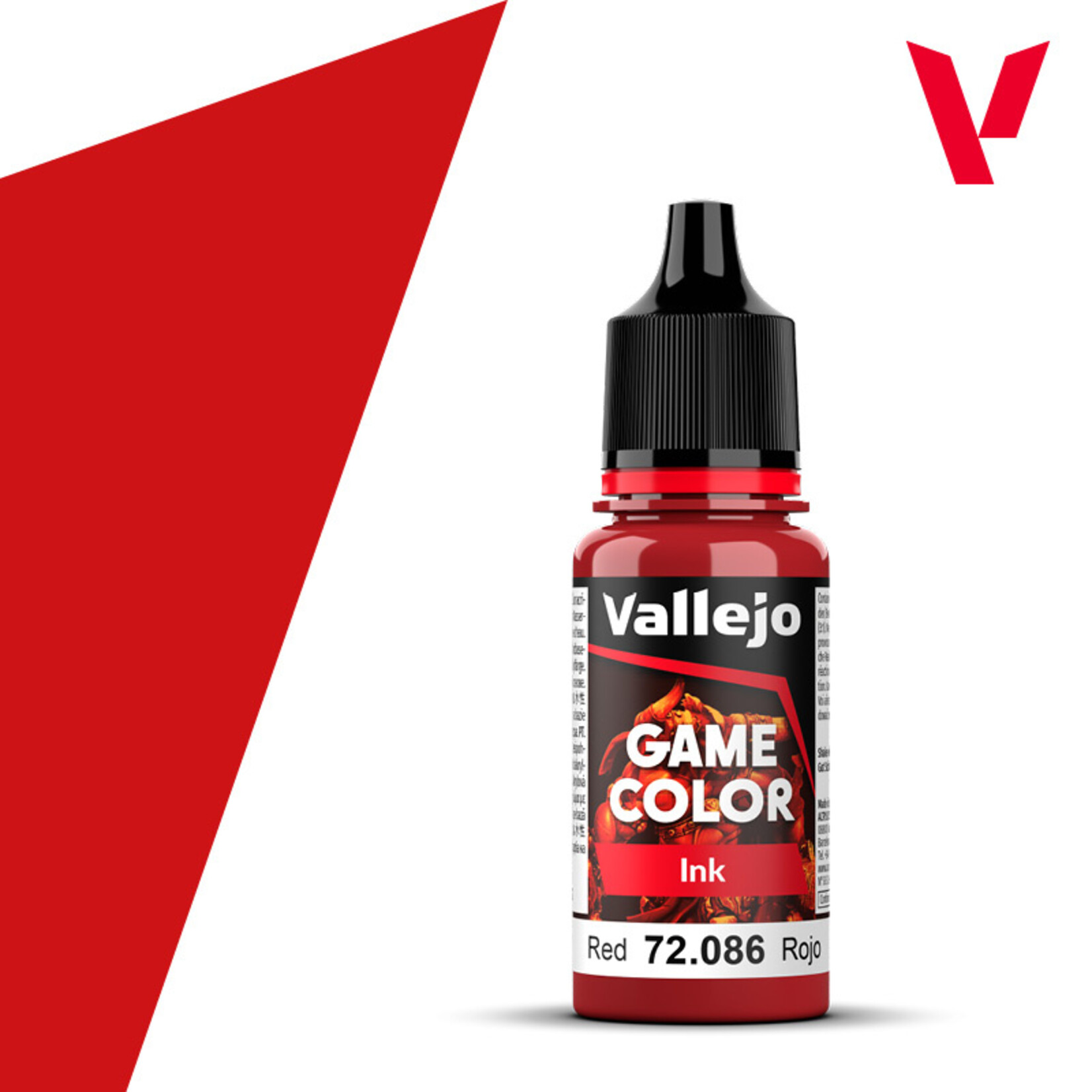 Vallejo Vallejo Game Color 72.086 Red Ink 18ml