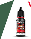 Vallejo Vallejo Game Color 72.090 Black Green Ink 18ml Vallejo Vallejo Game Color 72.090 Black Green Ink 18ml