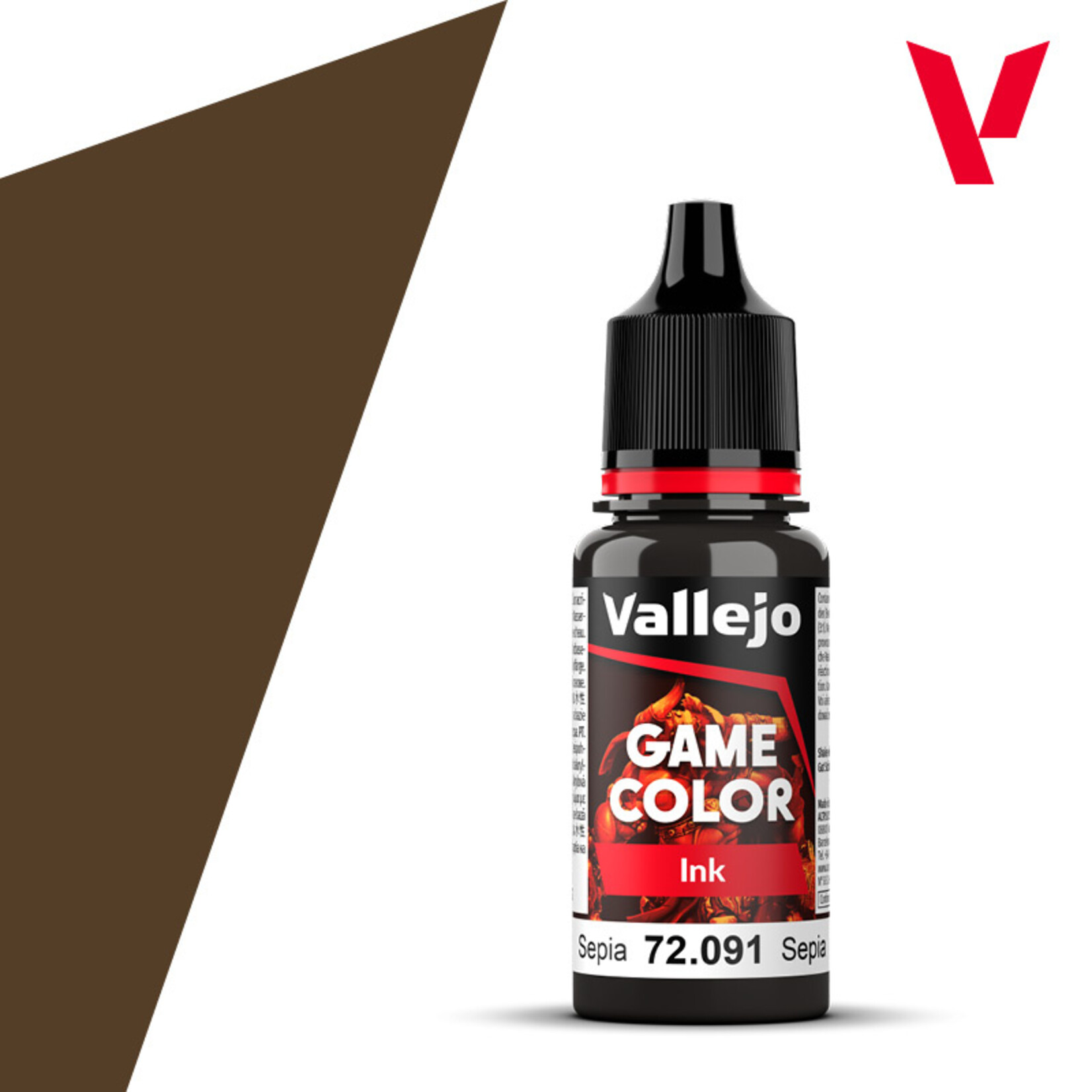 Vallejo Vallejo Game Color 72.091 Sepia Ink 18ml