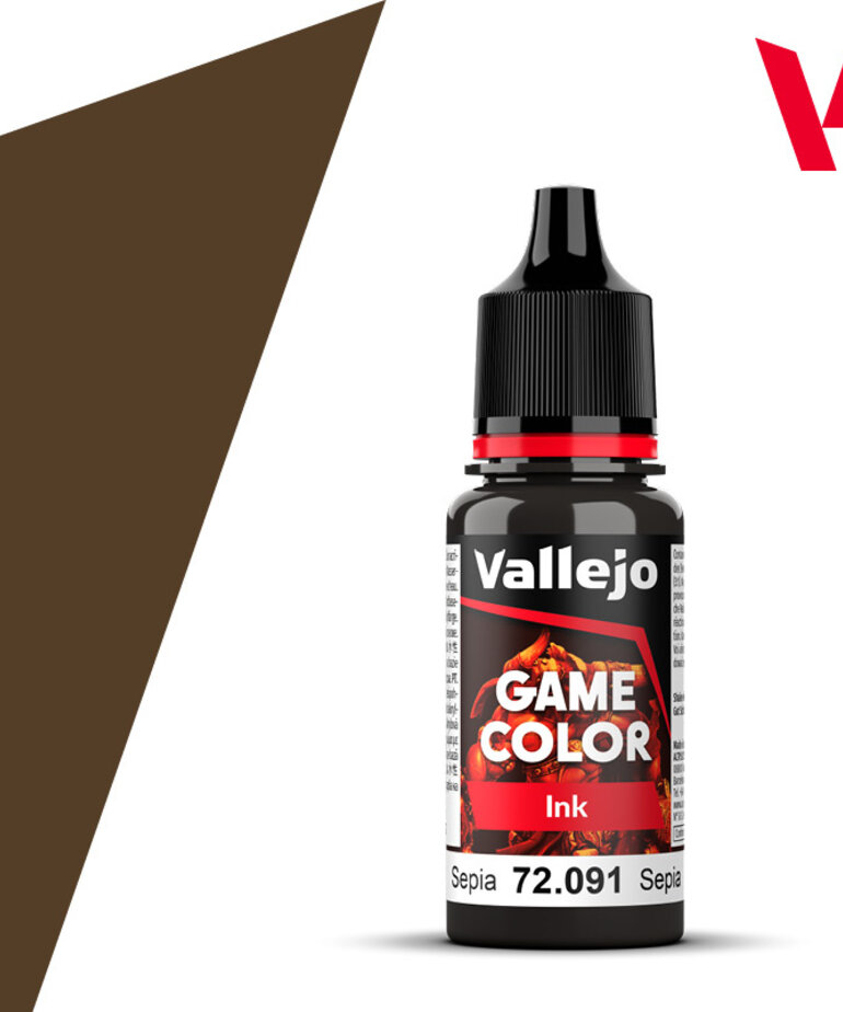 Vallejo Vallejo Game Color 72.091 Sepia Ink 18ml