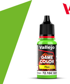 Vallejo Vallejo Game Color 72.104 Fluo. Green 18ml Vallejo Vallejo Game Color 72.104 Fluo. Green 18ml