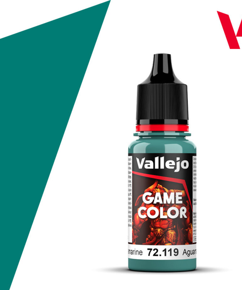 Vallejo Vallejo Game Color (New) 72.119 Aquamarine 18ml
