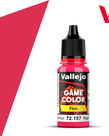Vallejo Vallejo Game Color (New) 72.157 Fluorescent Red 18ml