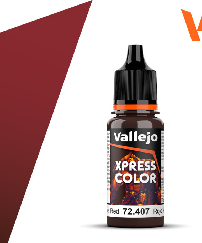 Vallejo Vallejo Game Color Xpress Color 72.407 Velvet Red 18ml