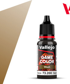 Vallejo Vallejo Game Color (New) 73.200 Sepia Wash 18ml