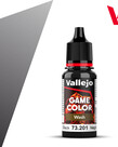Vallejo Vallejo Game Color (New) 73.201 Black Wash 18ml