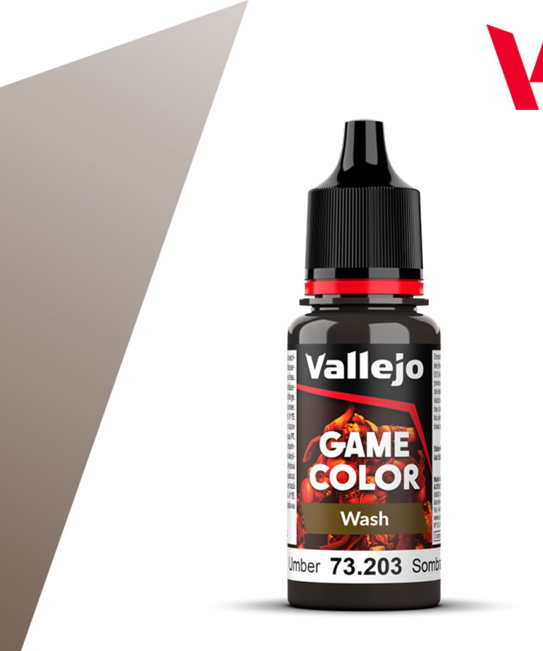 Vallejo Vallejo Game Color (New) 73.203 Umber Wash 18ml