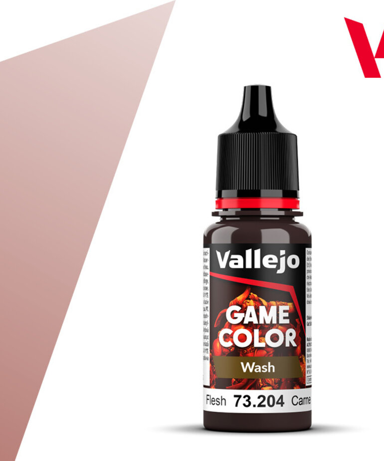 Vallejo Vallejo Game Color (New) 73.204 Flesh Wash 18ml