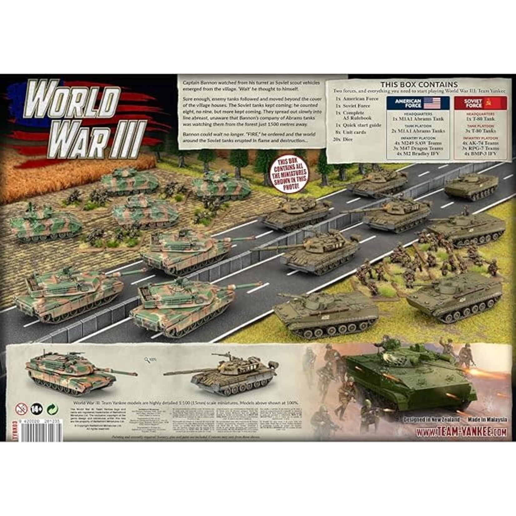 Team Yankee World War III: Team Yankee: The Complete Starter Set