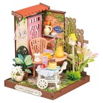 Robotime Rolife DIY Miniature Dollhouse Kit: Fancy Tea Yard