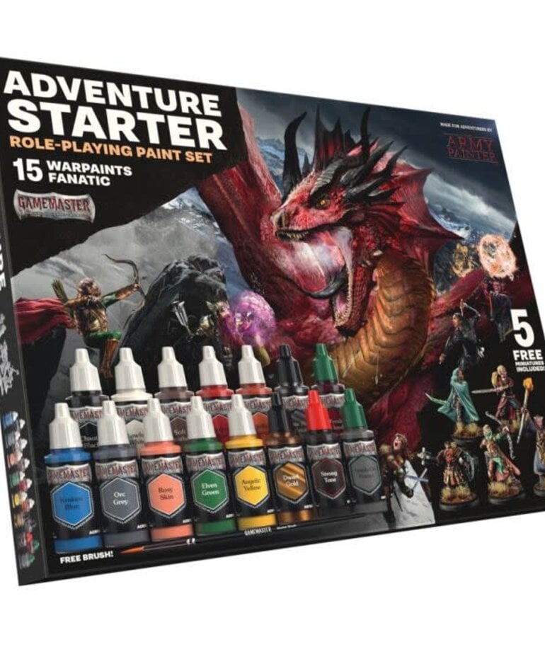 The Army Painter GameMaster: Adventure Starter Roleplaying Game Paint Set
