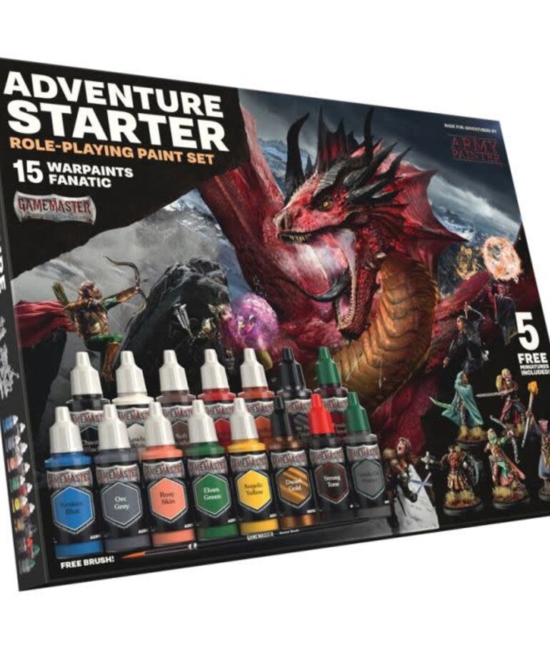 The Army Painter GameMaster: Adventure Starter Roleplaying Game Paint Set