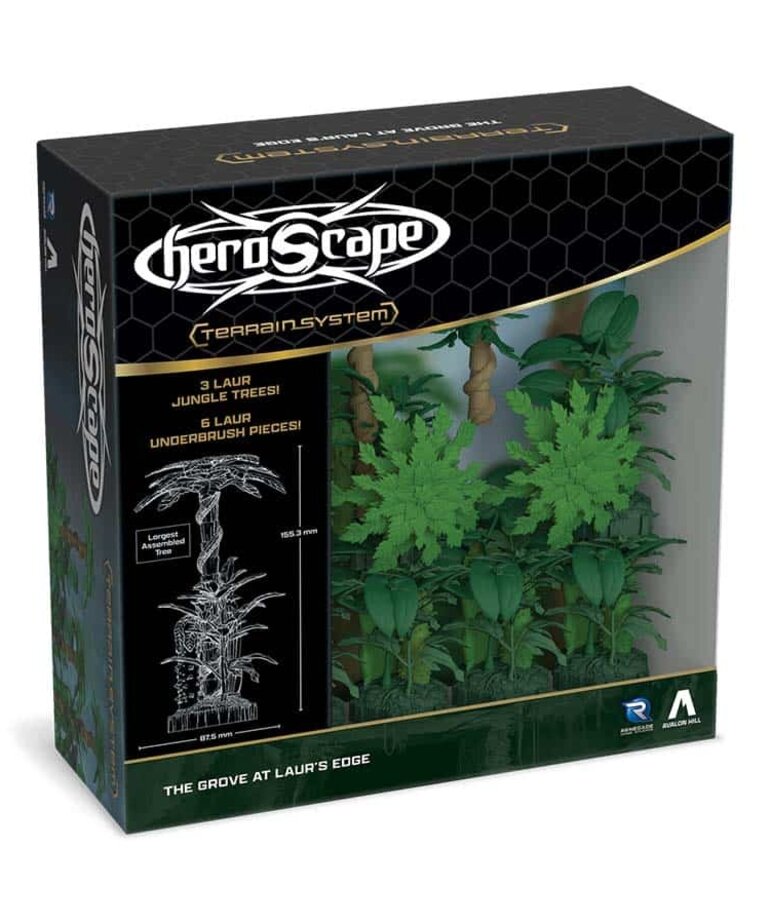 Renegade Game Studio Heroscape: The Grove At Laur's Edge Terrain Expansion