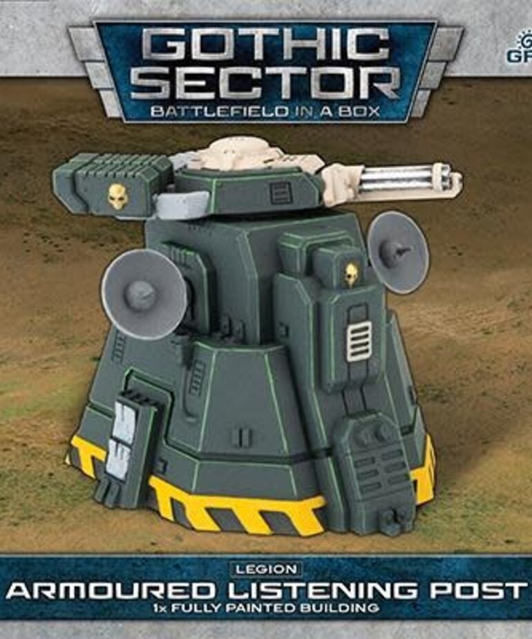 Gale Force Nine GaleForce Nine Battlefield in a Box: Gothic Sector: Legion Armoured Listening Post