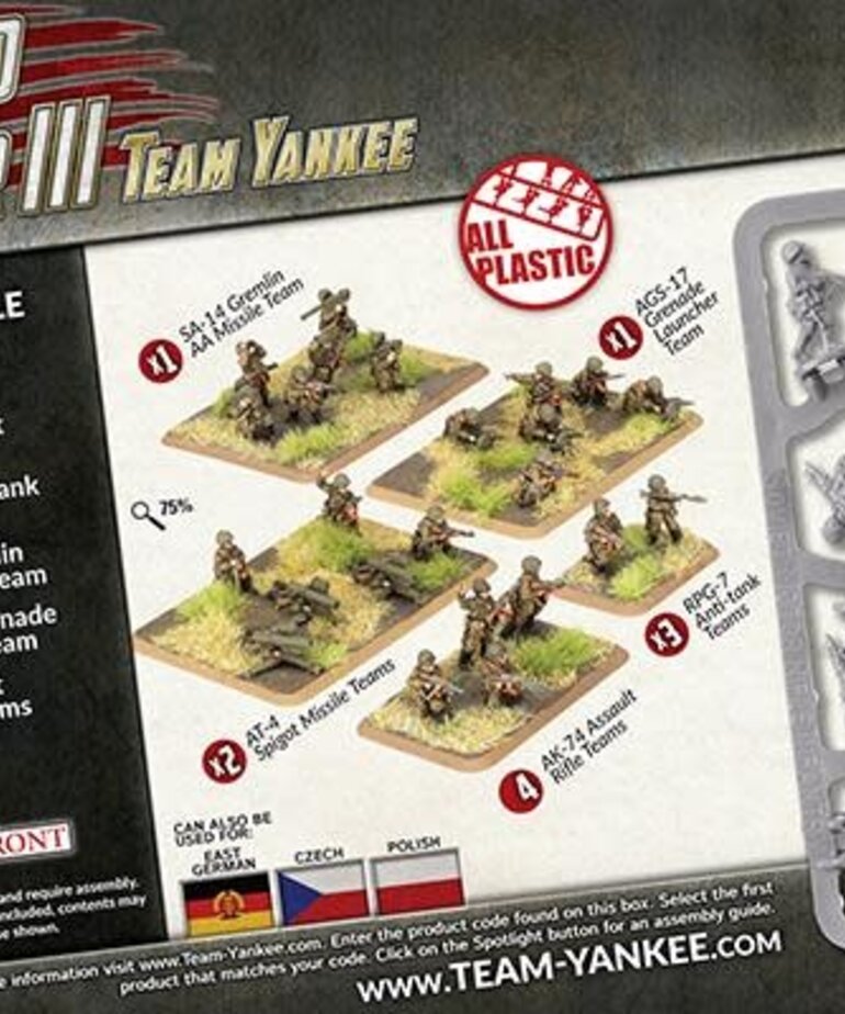Team Yankee WW3: Team Yankee: Soviet: Motor Rifle Platoon (Plastic)