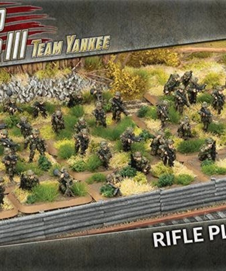Team Yankee WW3: Team Yankee: American: Rifle Platoon (Plastic)