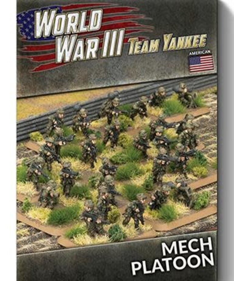 Team Yankee Team Yankee: American: Mech Platoon (Plastic)