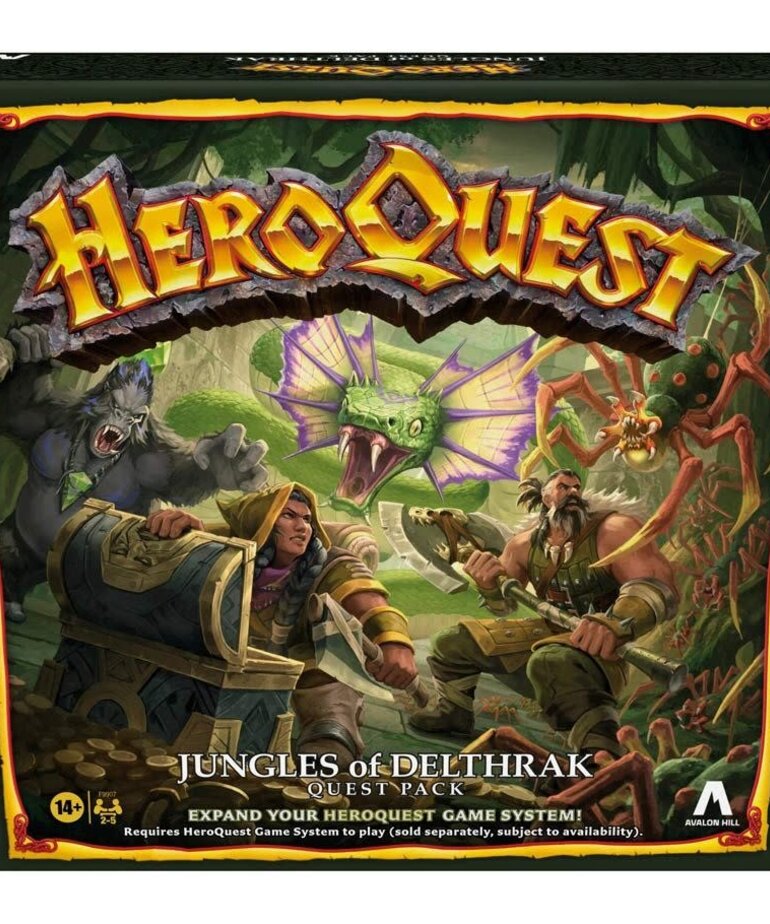 Avalon Hill Heroquest: Jungles of Delthrak Expansion
