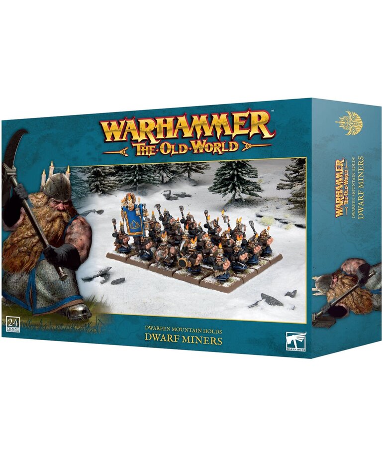Warhammer Old World: Dwarfen Mountain Holds: Dwarf Miners