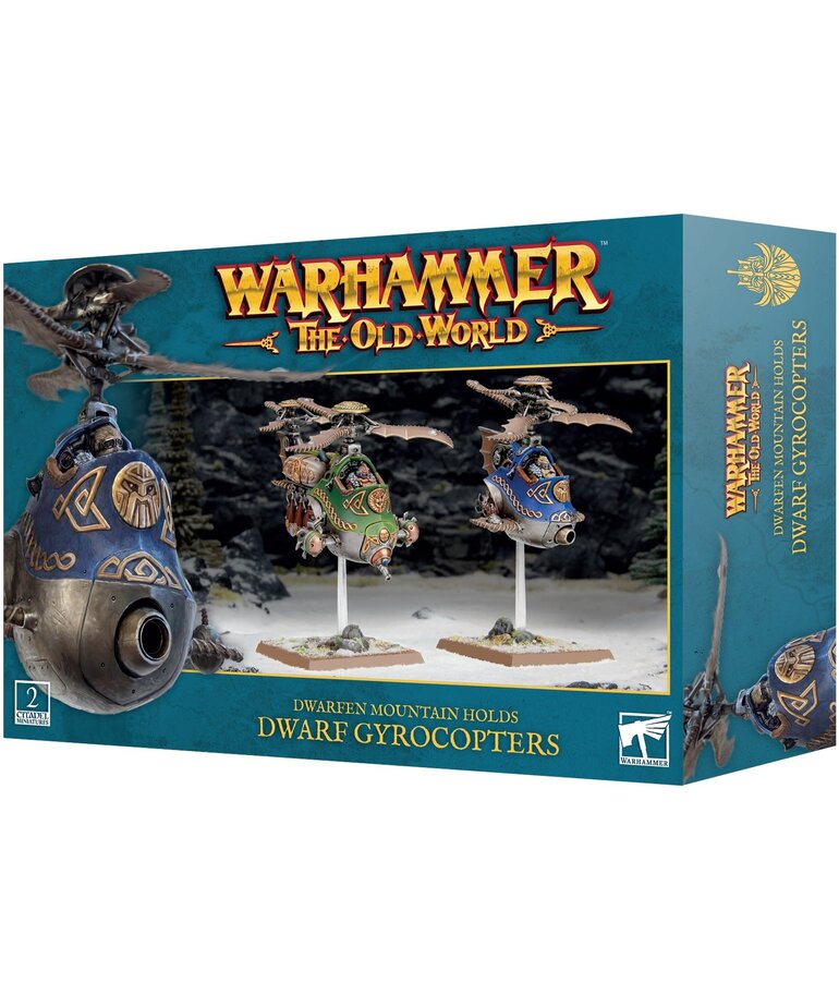 Warhammer Old World: Dwarfen Mountain Holds: Dwarf Gyrocopters