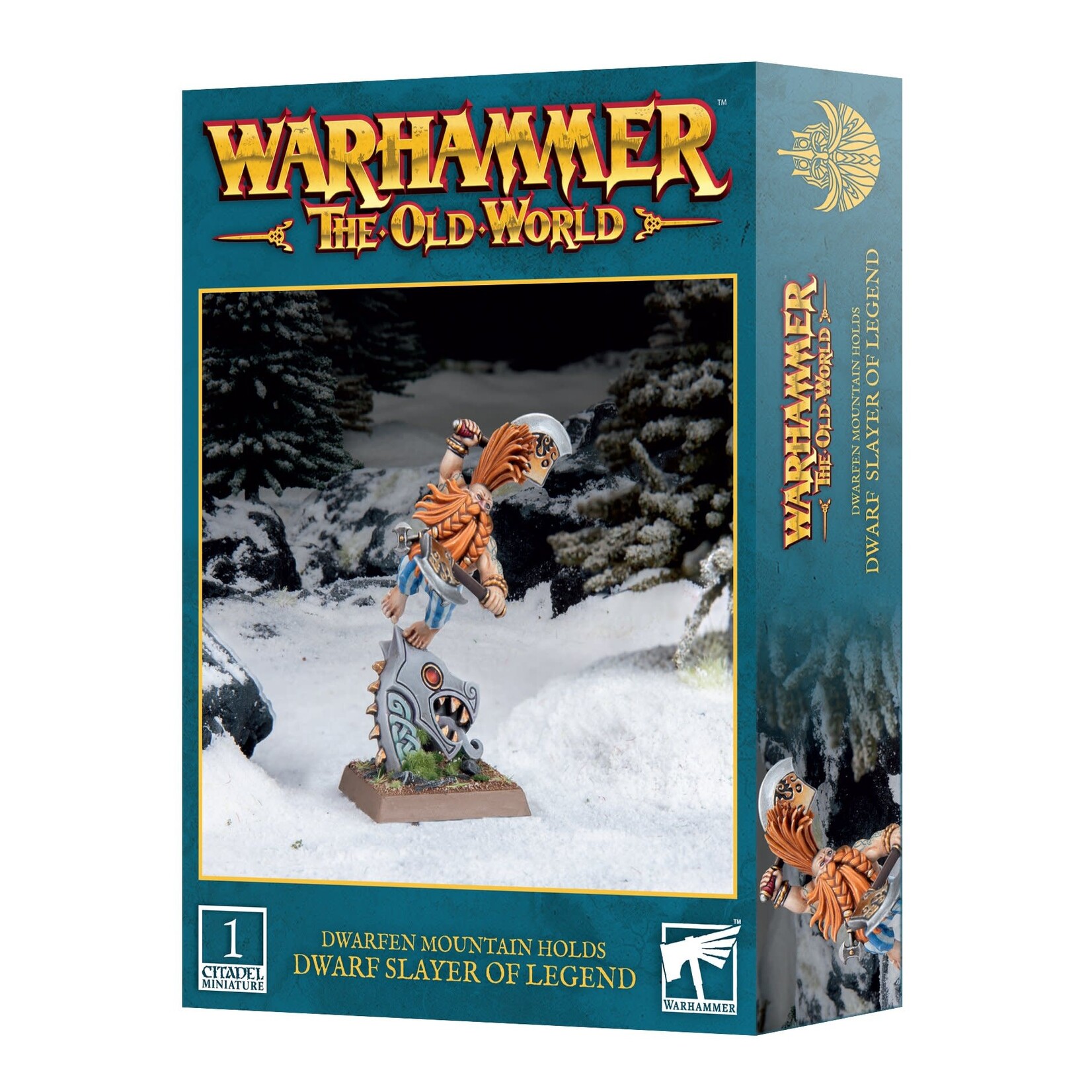 Warhammer Old World: Dwarfen Mountain Holds: Dwarf Slayer Of Legend