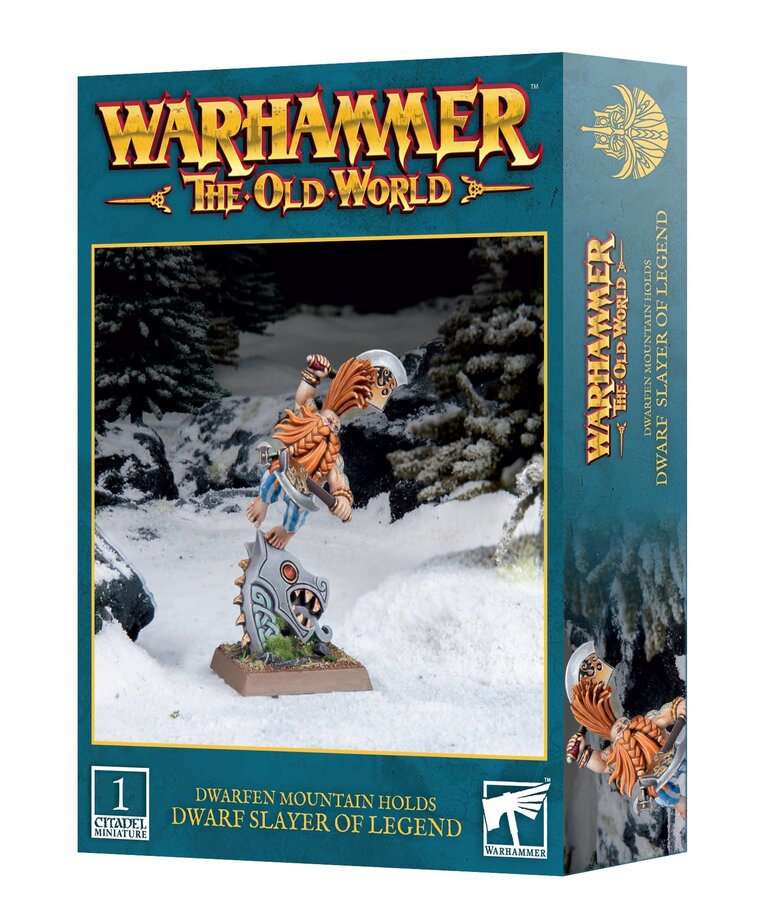 Warhammer Old World: Dwarfen Mountain Holds: Dwarf Slayer Of Legend