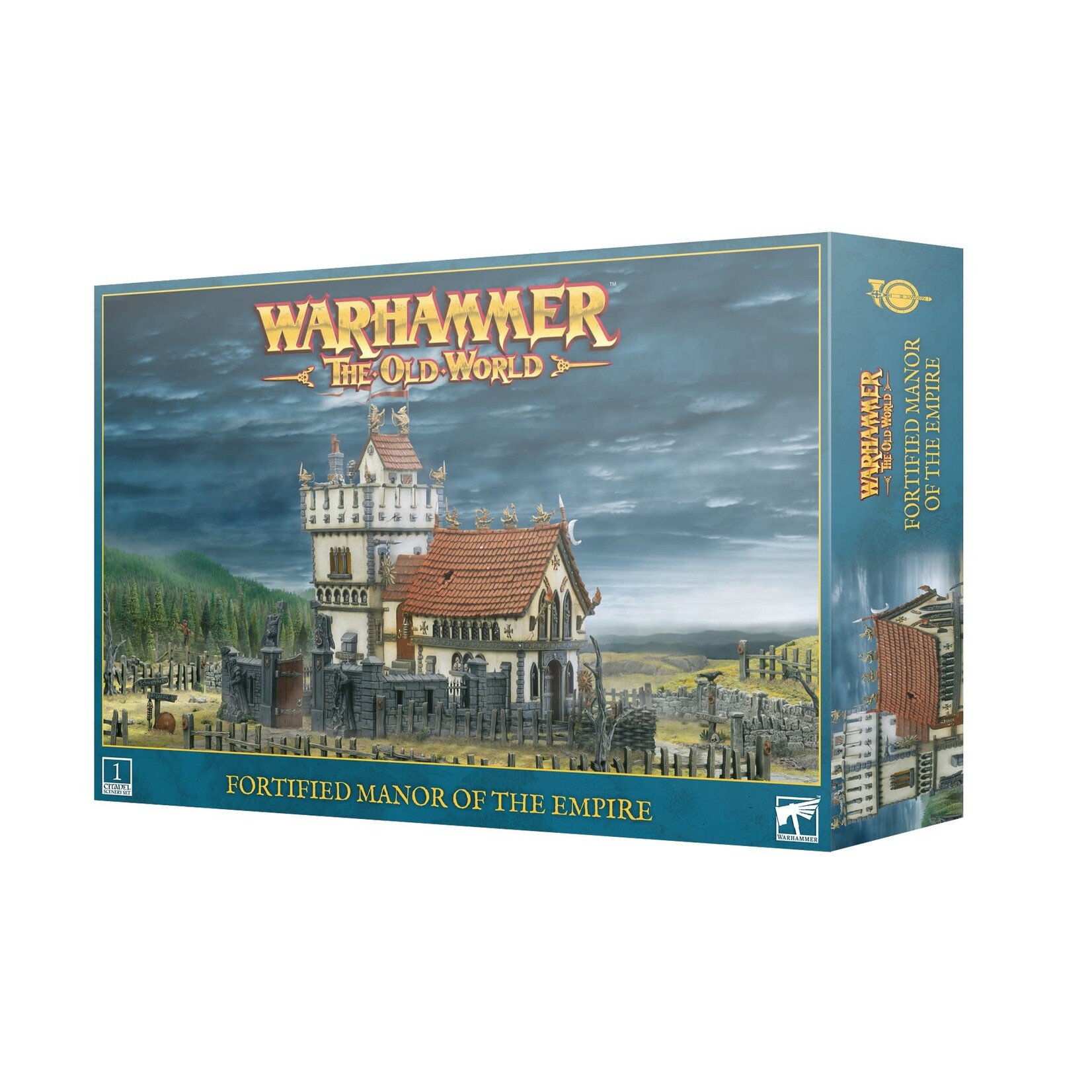 Age of Sigmar Terrain: Warhammer Old World: Fortified Manor Of The Empire