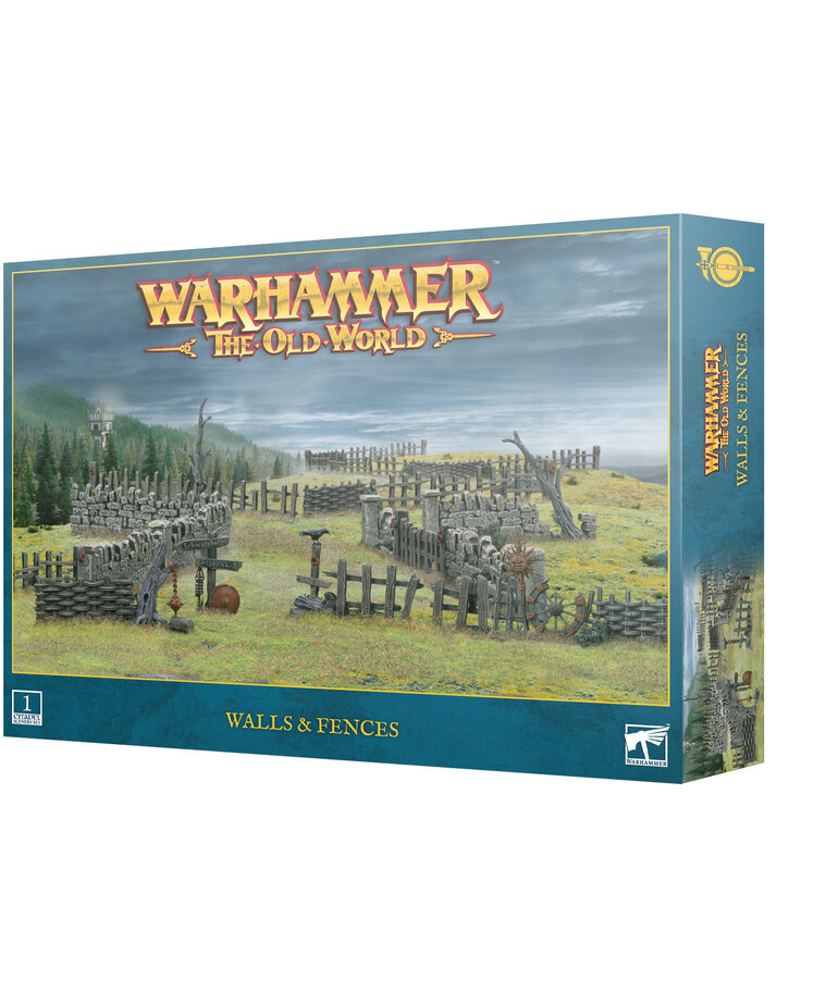 Age of Sigmar Terrain: Warhammer Old World: Walls and Fences