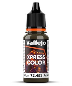 Vallejo Vallejo Game Color Xpress Color 72.453 Military Yellow 18ml Vallejo Vallejo Game Color Xpress Color 72.453 Military Yellow 18ml