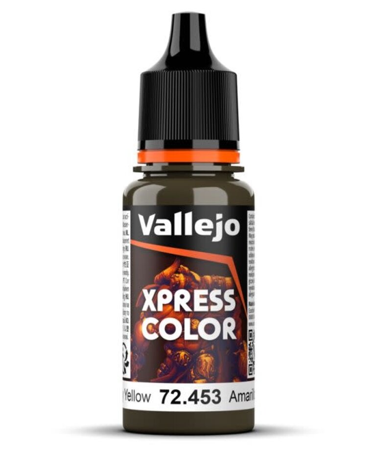 Vallejo Vallejo Game Color Xpress Color 72.453 Military Yellow 18ml