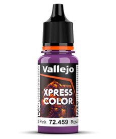 Vallejo Vallejo Game Color Xpress Color 72.459 Fluid Pink 18ml Vallejo Vallejo Game Color Xpress Color 72.459 Fluid Pink 18ml
