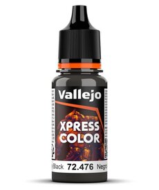 Vallejo Vallejo Game Color Xpress Color 72.476 Greasy Black 18ml