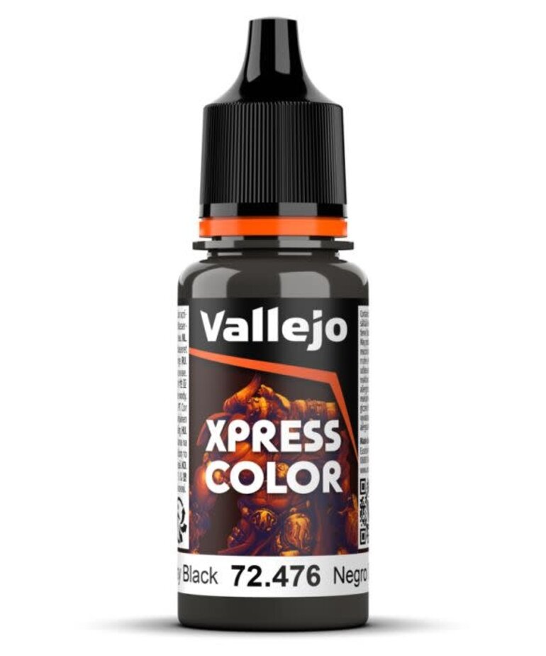 Vallejo Vallejo Game Color Xpress Color 72.476 Greasy Black 18ml