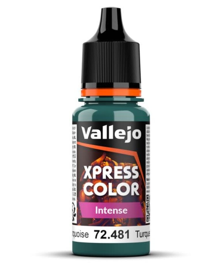Vallejo Vallejo Game Color Xpress Color Intense 72.481 Heretic Turqouise 18ml