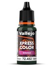 Vallejo Vallejo Game Color Xpress Color Intense 72.482 Monastic Green 18ml Vallejo Vallejo Game Color Xpress Color Intense 72.482 Monastic Green 18ml