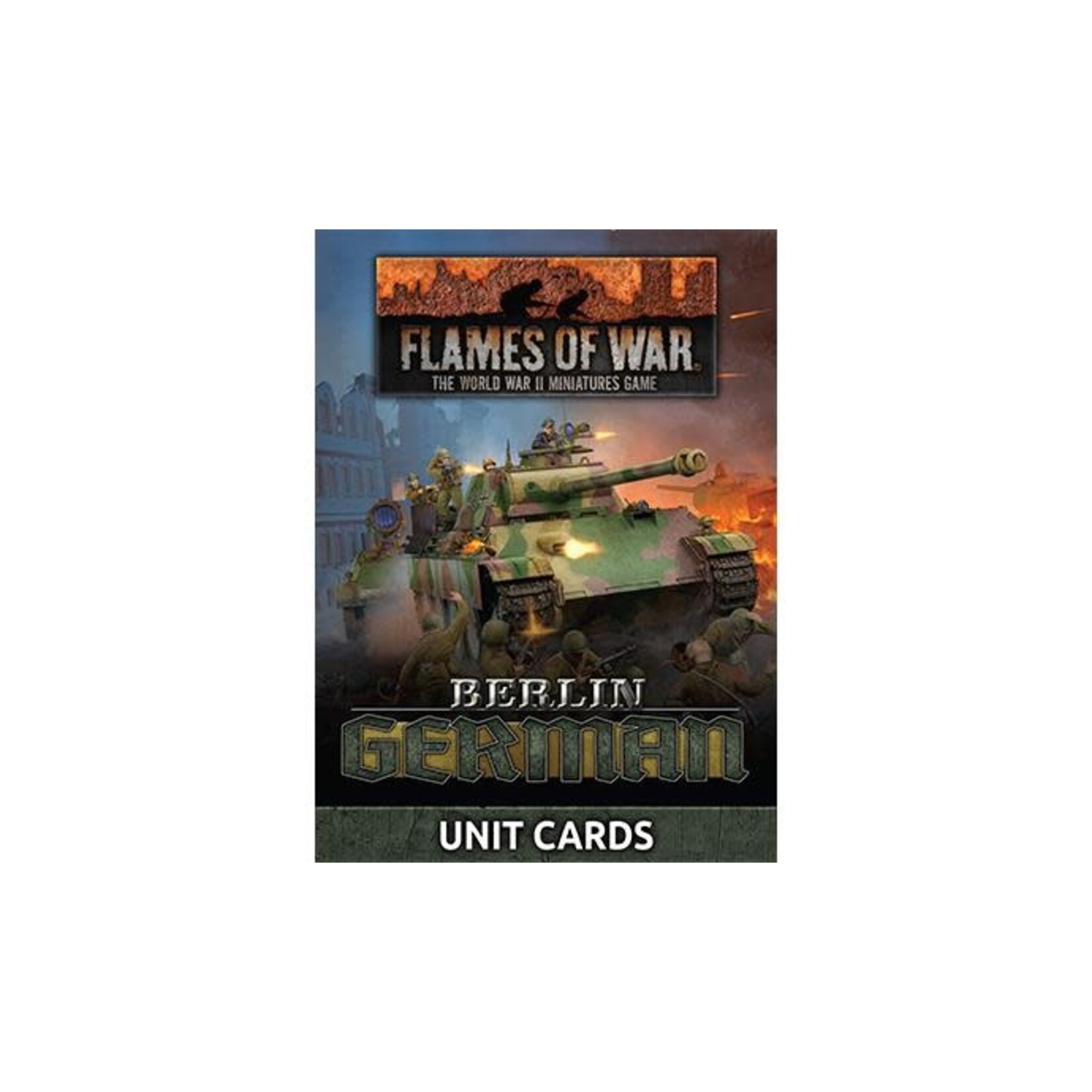 Flames of War Flames of War: German: Berlin Unit Cards