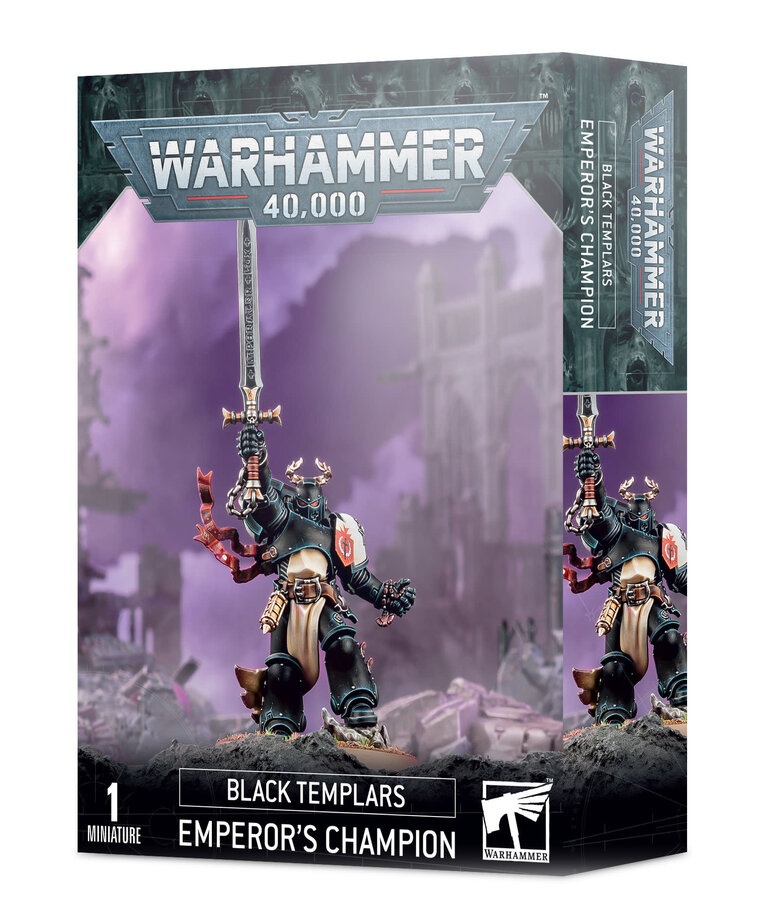 Warhammer 40k Warhammer 40k: Space Marines: Black Templars: Emperor's Champion
