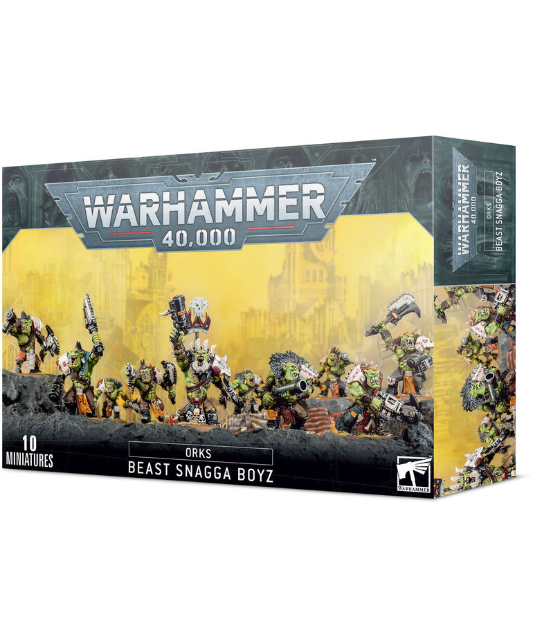 Warhammer 40k 40K 10th Edition: Orks: Beast snagga Boyz