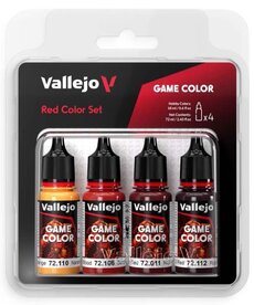 Vallejo Vallejo Game Color Red Color Set Vallejo Vallejo Game Color Red Color Set