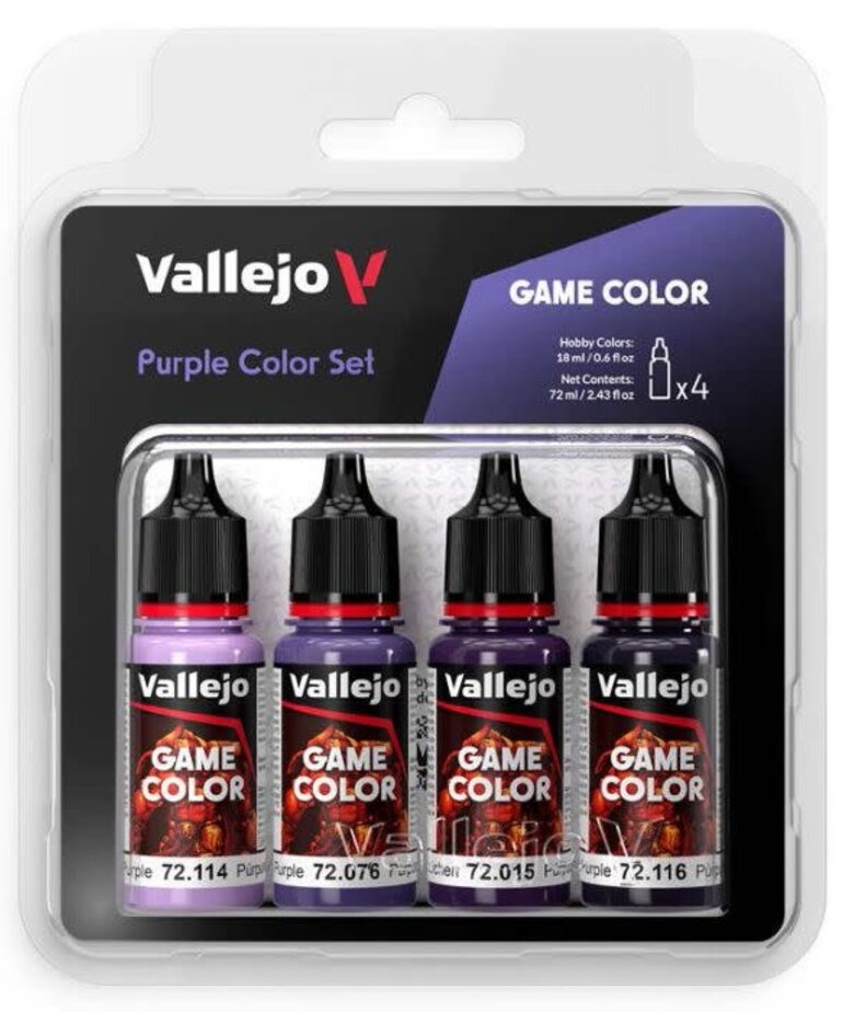 Vallejo Vallejo Game Color Purple Color Set