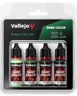 Vallejo Vallejo Game Color Green Color Set