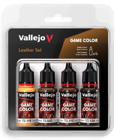Vallejo Vallejo Game Color Leather Set Vallejo Vallejo Game Color Leather Set