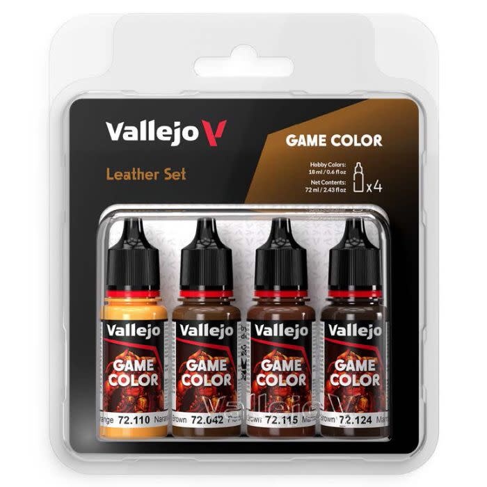 Vallejo Game Color Leather Set - Hard Knox Games