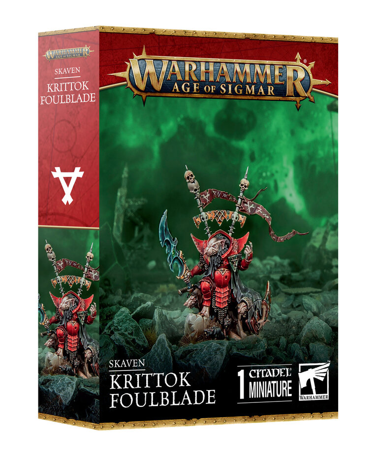 Age of Sigmar Age of Sigmar: Skaven: Krittok Foulblade
