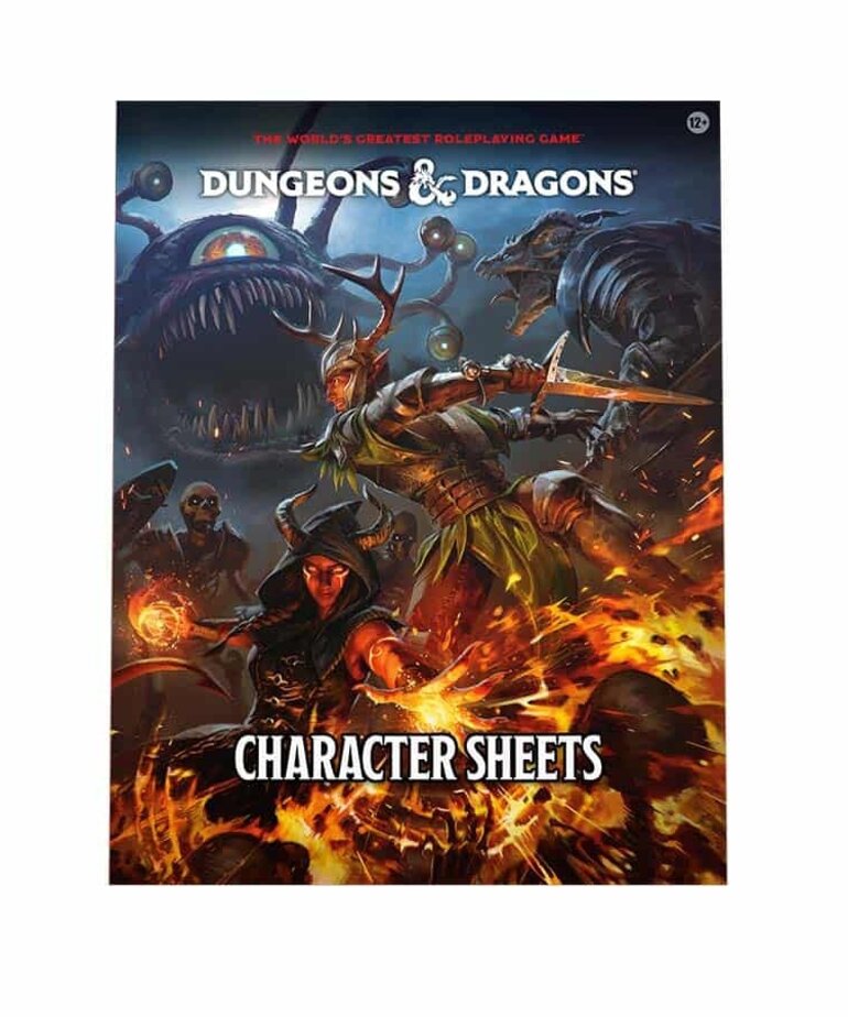 Wizards of the Coast D&D 2024 Character Sheets