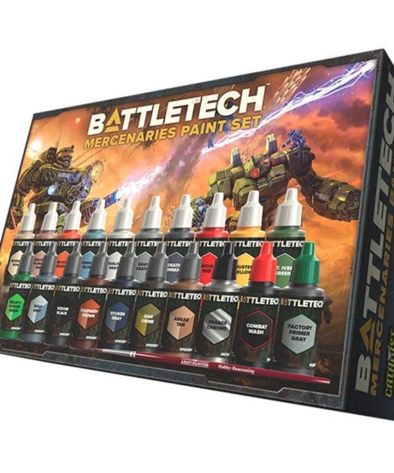 The Army Painter The Army Painter BattleTech: Mercenaries: Paint Set