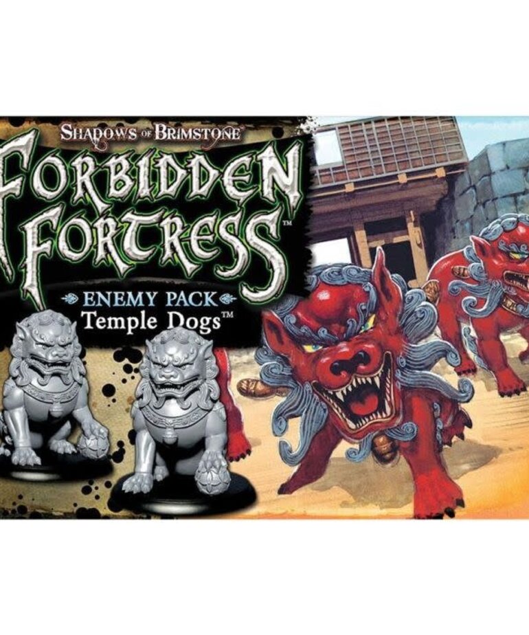 Flying Frog Productions Shadows of Brimstone: Forbidden Fortress: Enemy Pack: Temple Dogs