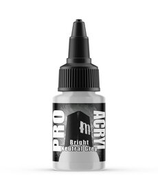 Pro Acryl Pro Acryl: Bright Neutral Grey  (22ml)