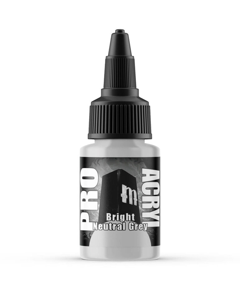 Pro Acryl Pro Acryl: Bright Neutral Grey  (22ml)