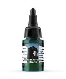 Pro Acryl Pro Acryl: Transparent Green (22ml)